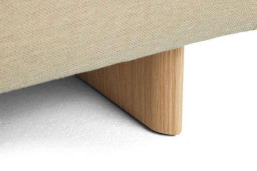HAY Quilton Lift 3 Seater 248x109 cm - Lacquered Oak/Steelcut Quartet 924