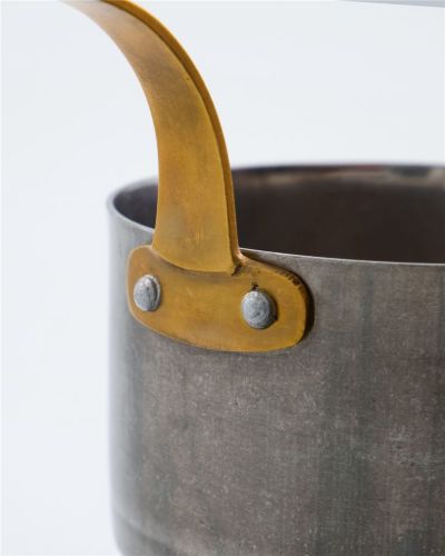 Nicolas Vahé Mini-Kasserolle Ø: 10 cm - Sølv Finish 