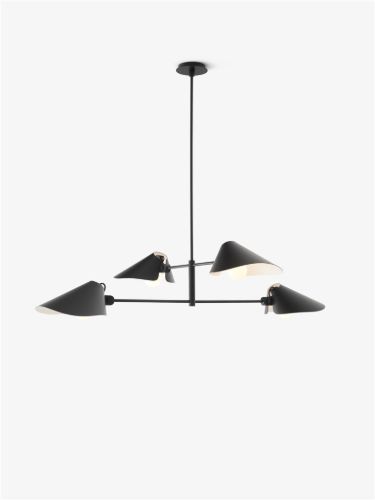 &Tradition Bonnet SC92 Chandelier H: 110 cm - Black