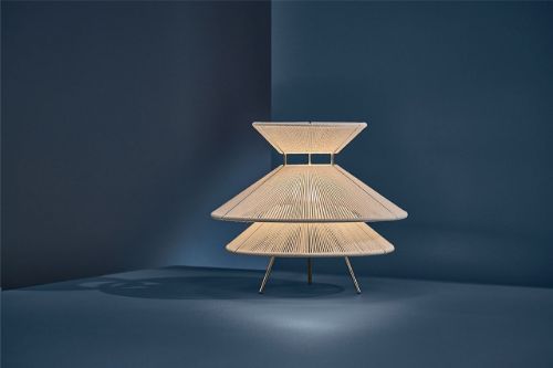 Frandsen Kiku Bordlampe Ø35,5 cm - White 