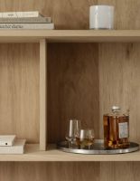 Billede af Blomus Peasy Tray Large Ø: 38 cm - Stainless Steel