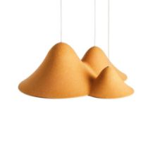 Billede af LOOM Design Panorama Pendel S 21,5x60,3 cm - Jordgul/Grå