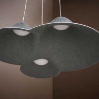 Billede af LOOM Design Panorama Pendel S 21,5x60,3 cm - Sort/Grå