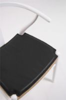 Billede af Bent Hansen Hynde til CH24 Y-stolen 30 mm - Zenso 3 207 Black Leather