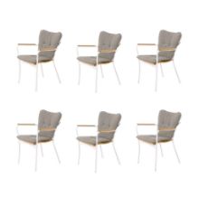 Billede af Mandalay Helhynde til Marguerit havestol Sæt af 6 stk - Khaki 2025