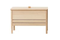 Billede af Form & Refine A Line Storage Bench 68 B: 68 cm - White Oiled Oak