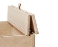 Billede af Form & Refine A Line Storage Bench 68 B: 68 cm - White Oiled Oak