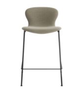 Billede af Bruunmunch PLAYchair Bar LowBack Fully Upholstered SH: 75 cm - Re-Wool 218/Black
