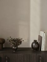 Billede af Ferm Living Doro Vase Medium H: 16 cm - Coffee
