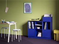 Billede af Montana QS Selection Spin III Reol Til Vinyler Med Ophængsbeslag 105x89,6x38 cm - 101 New White