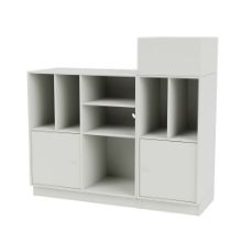 Billede af Montana QS Selection Spin III Reol Til Vinyler Med Sokkel 105x96,6x38 cm - 09 Nordic