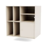 Billede af Montana QS Selection Spin II Reol Til Vinyler Med Ophængsbeslag 69,6x69,6x46,8cm - 158 Oat