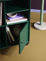 Billede af Montana QS Selection Spin II Reol Til Vinyler Med Hjul 69,6x76,4x46,8 cm - 144 Fennel
