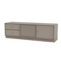 Billede af Montana QS Selection Octave VI Tv-Bord Med Sokkel 42,4x138x38 cm - 141 Truffle