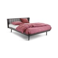 Billede af Auping Noa Sengeramme inkl. Milled hovedgærde og høje ben 180x200 cm - Chocolate Brown