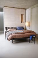 Billede af Auping Noa Sengeramme inkl. Milled hovedgærde og høje ben 180x200 cm - Chocolate Brown