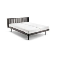 Billede af Auping Noa Sengeramme inkl. Milled hovedgærde og høje ben 140x200 cm - Chocolate Brown