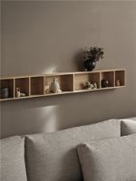 Billede af Ferm Living Bon Shelf Long H: 138 cm - Oiled Oak 