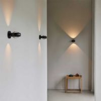 Billede af LOOM Design Optic Væglampe Ø: 12 cm - Sort 