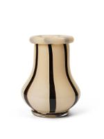 Billede af Ferm Living Riban Vase Medium H: 19 cm - Glass/Cream 