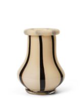 Billede af Ferm Living Riban Vase Medium H: 19 cm - Glass/Cream 