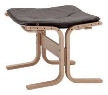 Billede af LK Hjelle Siesta Fiora Fodskammel - Nature/Prescot Chestnut