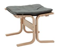 Billede af LK Hjelle Siesta Fiora Fodskammel - Nature/Prescot Greyshadow