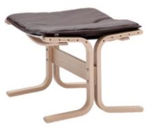 Billede af LK Hjelle Siesta Fiora Fodskammel - Nature/Elmo Rustical Dark Brown