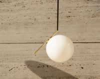 Billede af FLOS IC Lights Pendel S2 10 Anniversary Ø: 30 cm - Gold Plate 24 Carat