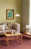 Billede af Hübsch Solid Gulvlampe H: 158 cm - Sand/Hvid FORUDBESTIL: MAJ 