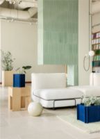 Billede af Squarely Copenhagen BloomWIDE 47x25x23 cm - Ocean Blue