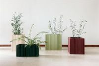 Billede af Squarely Copenhagen Unfold SQUARE TALL 52x48x70 cm - Terracotta Red