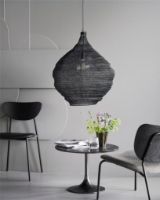 Billede af House Doctor Mesh Lampe Ø: 60 cm - Sort Jern