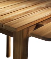 Billede af FDB Møbler Sammen Havemøbelsæt M2 Bord + 6 stk. M1 Stole - Teak FORUDBESTIL: MARTS 2026