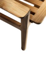 Billede af FDB Møbler Sammen Havemøbelsæt M2 Bord + 6 stk. M1 Stole - Teak FORUDBESTIL: MARTS 2026