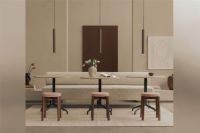 Billede af Audo Copenhagen Tubulaire Pendant H: 48 cm - Aluminium/Anodized Bronzed