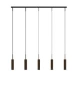Billede af Audo Copenhagen Tubulaire Pendant Rail 5 B: 130 cm - Aluminium/Anodized Bronzed