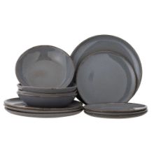 Billede af Bloomingville Sandrine Bordservice Sæt - Stentøj/Grå