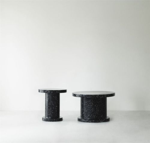 Normann Copenhagen Bit Sofabord 48x75 cm - Sort/Sort