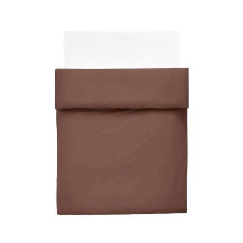 HAY Outline Duvet Cover 140x200 cm - Milk Chocolate