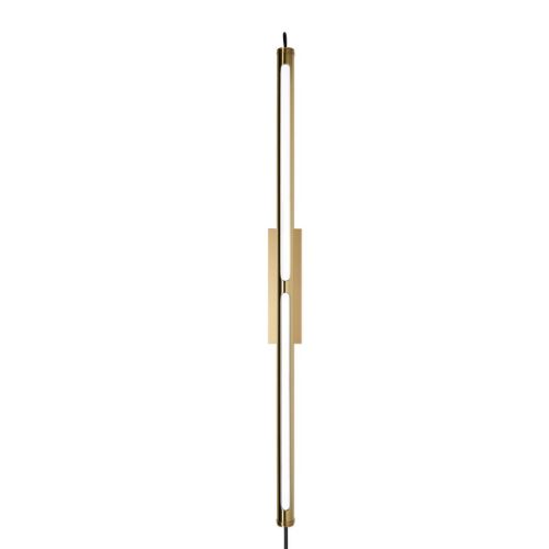 Rubn Bloomsbury Væglampe H: 80 cm - Messing