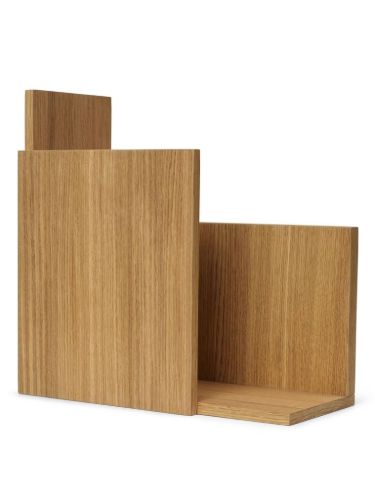 Ferm Living Stagger Shelf Square 30x30 cm - Oiled Oak