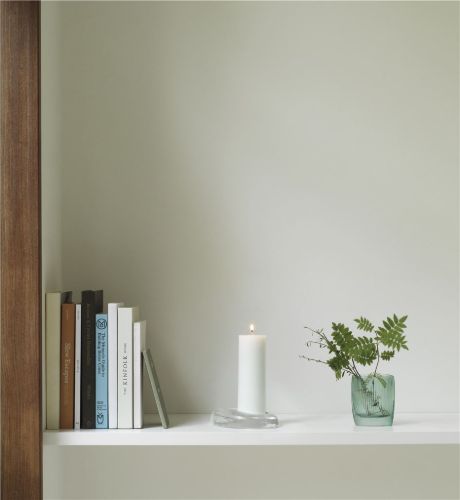 Normann Copenhagen Candle Round 7x20 cm - Subtil Lys Grøn