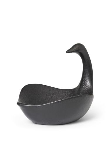 Ferm Living Swan Centrepiece H: 27 cm - Black