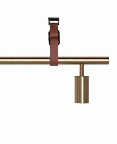 Rubn Loftslampe Long John Model 5 B: 180 cm - Messing