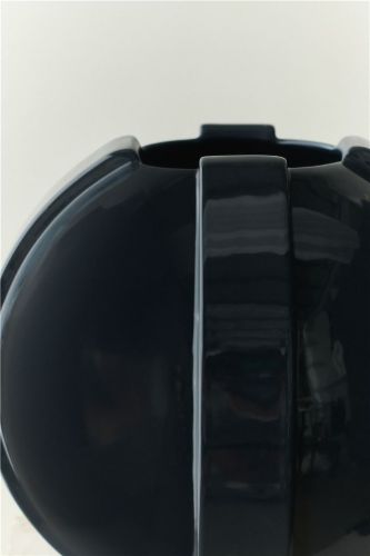 Louise Roe Vinci Vase #01 H: 29 cm - Dark Blue