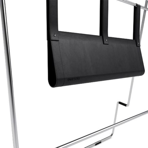 Please Wait To Be Seated Carry TV Pocket 36x52 cm - Sort Læder