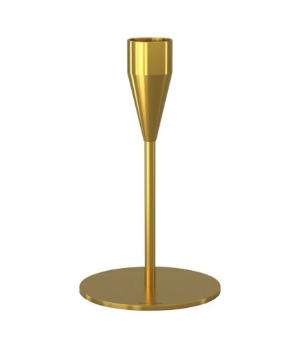 Piet Hein Mars Lysestage 14 cm. Messing