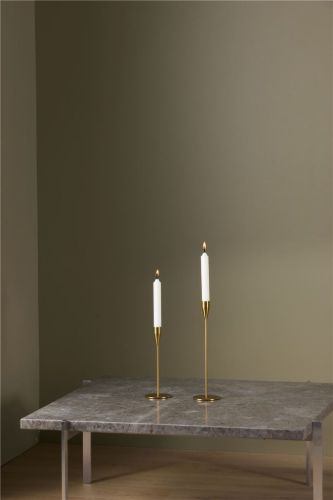Piet Hein 2 Pak Venus + Jupiter Lysestage - Messing