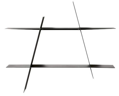 Andersen Furniture A Shelf Large 78x67x12 cm - Sort Stål